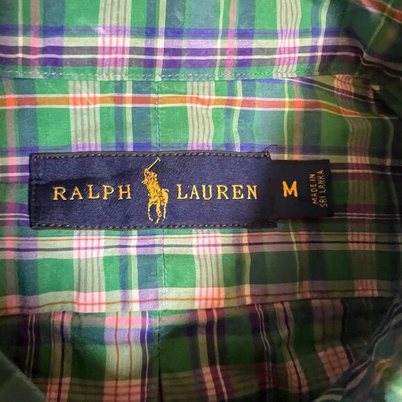 Ralph Lauren Button Up Shirt Long Sleeve Men’s Medium - Picture 4 of 8